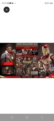 Hot Toys mms759d66b mark 42 2.0