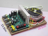 แอมป์จิ๋ว เครื่องขยายเสียง บอร์ดแอมป์ คลาสAB สเตอร์ดิโอ 2CH 500w