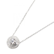 【二手】卡地亞 d'Amour 系列鑲鑽項鍊，頸圍 37.5/40.5 厘米，18K WG（白K金），鑲鑽 d'Amour 系列項鍊