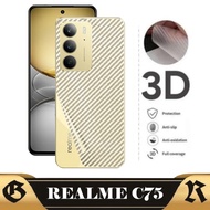 LAYAR Garskin Carbon REALME C75 / C75X Back Screen Protector