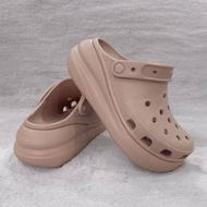 crocs women platform sandals puff pants OEM