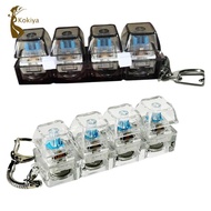 [kokiya] Keyboard Fidget Clicker Toy Keychain Decompression Button Finger Clicker Toy