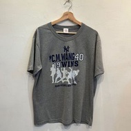 New York Yankees vintage tee 紐約洋基 王建民  古著 t 19勝 紀念衣