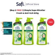 [Buy 2 Free 1] SAFI Shayla Supa Micellar Fresh & Anti Itch Shampoo 625g