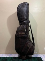 TAS GOLF MERK GV TOUR KULIT BUAYA