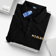 Premium HODLER BINANCE Polo Shirt, Cointshirt, Bitcoin, MEXC Floor, OKX, BNB Chain, SOLANA, SOL