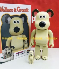Medicom Bearbrick 2021 Wallace & Gromit 400% + 100% be@rbrick 掌門狗