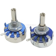 WH5-1A Carbon Film Potentiometer 100R 470R 1K 2.2K 4.7K 10K 22K 47K 100K 1M Brand New