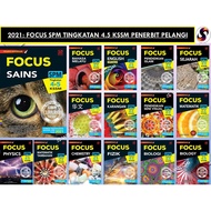 Buku rujukan BUKU RUJUKAN 2021 : FOCUS SPM TINGKATAN 4 &amp; 5 KSSM  - PELANGI -NOTA -TEKS-FAST DELIVERY BM,ENG,BC,MAT,SC,SE