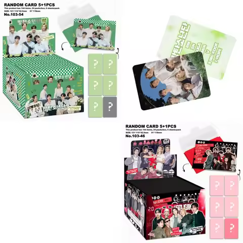 Arirang Collectible Card AESP NJZ EN STR BL COR Bagged Photo Card Merch Fans Collection Cards Gifts