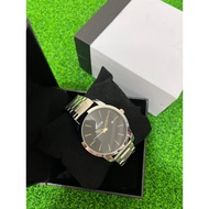 Jam Tangan Tali Besi Nixon Ada Hari Bulan/Nixon Metal Watch With Date New Design/Metal Watch Men Des