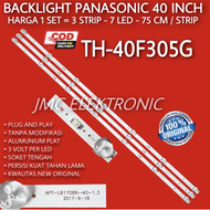 BACKLIGHT TV LED PANASONIC TH-40F305G TH40F305G 40F305G 40F305 LAMPU LED PANASONIC 40 IN