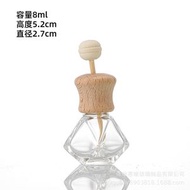 高級車載香薰瓶5ml 汽車出風口掛繩香水瓶 擴香空瓶 車內香氛- 透明;款1裸瓶不含蓋 均碼