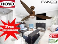 52  Fanco Ceiling fan + Light With FREE Installation