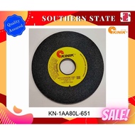 KINIK GREY (1AA) GRID 80#, 150MM GRINDING WHEEL  KN-1AA80L-651, KN-1AA80L-661, KN-1AA80L-681