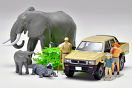 ☆勳寶玩具舖【七月預購】TOMYTEC 海洋堂 x TLV #Car Snap 29a Safari 2 豐田Hilux
