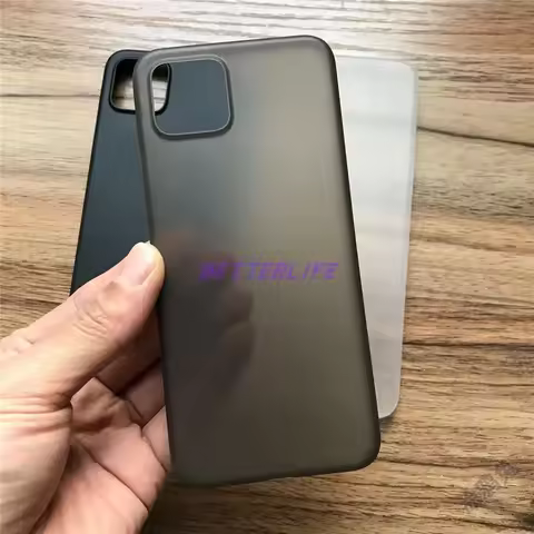 Shockproof Cover 0.35mm pp Clear Phone Case for google pixel 4 4a xl 5 6 7 7a 8 9 pro ultra Thin Fun