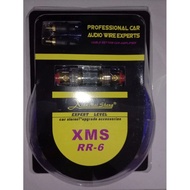 RR6 6GA POWER CABLE SET CAR KIT AMPLIFIER KIT
