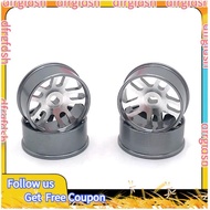 【D&F】4Pcs Metal Wheel Rim Wheel Hub for  284131 K969 K989 P929 Mini-Z Mini-Q Mini-D IW04M 1/28 RC Ca