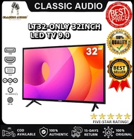 HUG 32 Inches High Definition LED TV (LT32)-ONLY 9.0 classic audio (original)