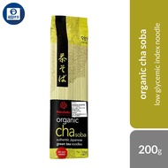Hakubaku Organic Cha Soba 200g | Low Glycemic Index Noodle