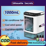 Table Air Cooler 1000ML Large Capacity Turbo Air Conditioner Fan Ultrasonic Double Spray Colorful Li