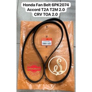 Honda CRV TOA 2.0 Accord T2A T2M 2.0 FAN BELT 6PK2074 / 6PK2075 / 6PK2070 31110-R7S-M01 / 31110-R6A-