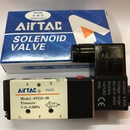 Solenoid Valve Airtac 4V210-08 AC 220V DC 24V/