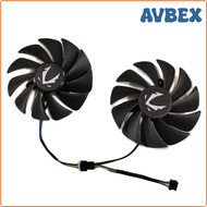 AVBEX 2Pcs/Set 85MM CF9015H12S,GPU VGA Cooler,For ZOTAC RTX2060 SUPER MINI,ZOTAC GAMING RTX 3060 Ti 