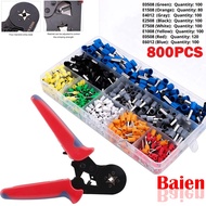 800PCS Crimping Terminals With Crimper Plier Set Wire Crimping Tools Wire Crimping Terminals Sets Wi