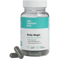 HerFantasyBox|BodyMagic|ChlorophyllCapsules–Vegan&DigestionSupport,Gut&Health,EnergyBooster–30Capsul