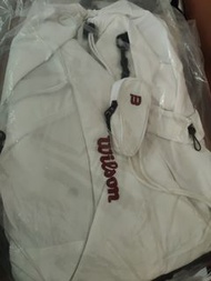全新韓國Wilson網球系列抽繩雙肩包保温拍倉獨立鞋倉2代 Wilson backpack Wilson bag