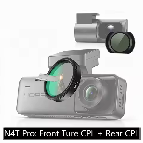 car CPL Filter for DDPAI N4T Pro CPL Filter HD Lens Dust Protection Anti Glare for lnterior CPL / Re