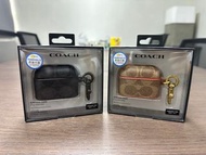 Coach AirPods Pro 1 &amp; 2 代經典皮革防撞保護殼