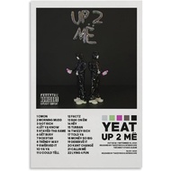 Yeat Poster Up 2 Me Album Cover Poster For Room Aesthetic Canvas Art Wall Art Picture Print Modern F