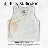 [REJECT ITEM DEFECTIVE PRODUCT/] NO RETURN NO COMPLAINT Breast binder without hooks equivalent to gc