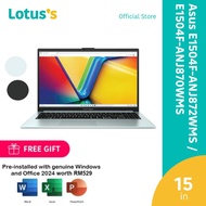 Asus VivoBook Go 15 [E1504F-ANJ872WMS Green / E1504F-ANJ870WMS Black] (R3-7320U,8GB,512GB,15.6",W11,