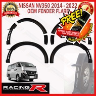 Nissan NV350 Urvan 2014 to 2025 Sporty Fender Flare ( slimtype ) ( injectiontype ) ( Car Accessories