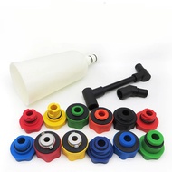 15PCS Multi-function Engine Oil Funnel Filling Tool Kits Spillproof Car Engine Oil Filler Funnel Fo