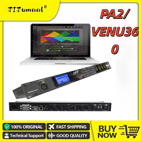 Loudspeaker Management System 2 In 6 Out DriveRack PA2 DSP Digital Processor Professional Sound Syst