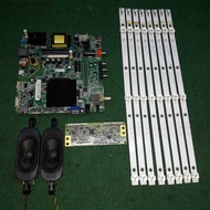 43PFT5853/68 PHILIPS 43" TV MAIN BOARD, T-CON, SPEAKER, LVDS CABLE, POWER BUTTON, RIBBON CARD AND BA