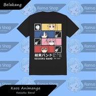 Kesoku Band T-shirt Bocchi The Rock Band Kesoku T-shirt/ Bocchi The Rock T-shirt/