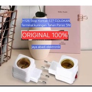 H126 Socket Input 220v Fitting 100W on-off switch Sni brass light thread E27 Plug Fitting H109 ORIGI