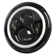 ส่งจากไทย 1พีซี 7นิ้ว 150W DRL Halo Angle Eyes Led Headlamp DOT E9 High Low Turn Signal สําหรับรถจี๊