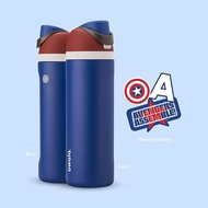 Owala FreeSip 24-Ounce (709ml) Stainless-Steel Water Bottle with Straw and Locking Push-Button Lid M