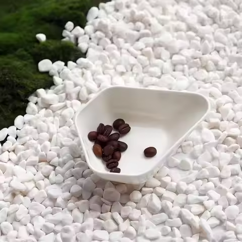 Coffee Bean Measuring Cup ABS Weighing Tray Coffee Powder Dosage Tray Suitable for Home Cafe Simple 