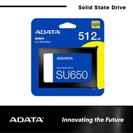 ADATA SU650 512GB SSD - SATA 3 SSD SATA III SSD - 2.5 INCH SSD BEST QUALITYOriginal
