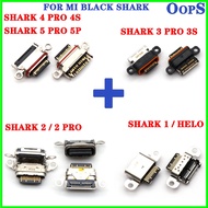 5PCS Charging Port Pin Connector For Xiaomi Mi Black Shark 1 2 3 3S 4S 4 5 Pro USB Plug In Charging Charger Port