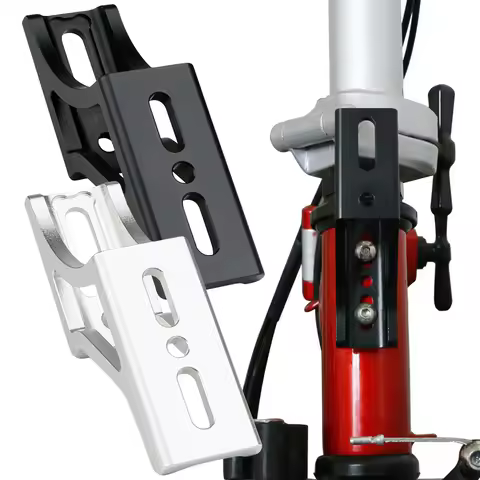 Pig Nose Light Converter Raised For DAHON Folding Bike Aluminium Alloy Bicycle Bag Holder Adapter D7