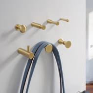 Entrance Door Brass Wall Hook Brass Single Coat Hook French Hat Hook Kitchen Wall Gold Hook